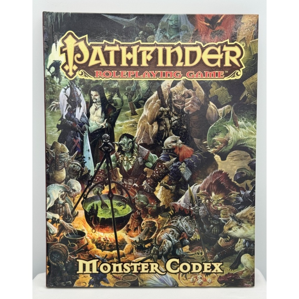 Pathfinder Roleplaying Game - Monster Codex - Hardcover - Very Good Condition!